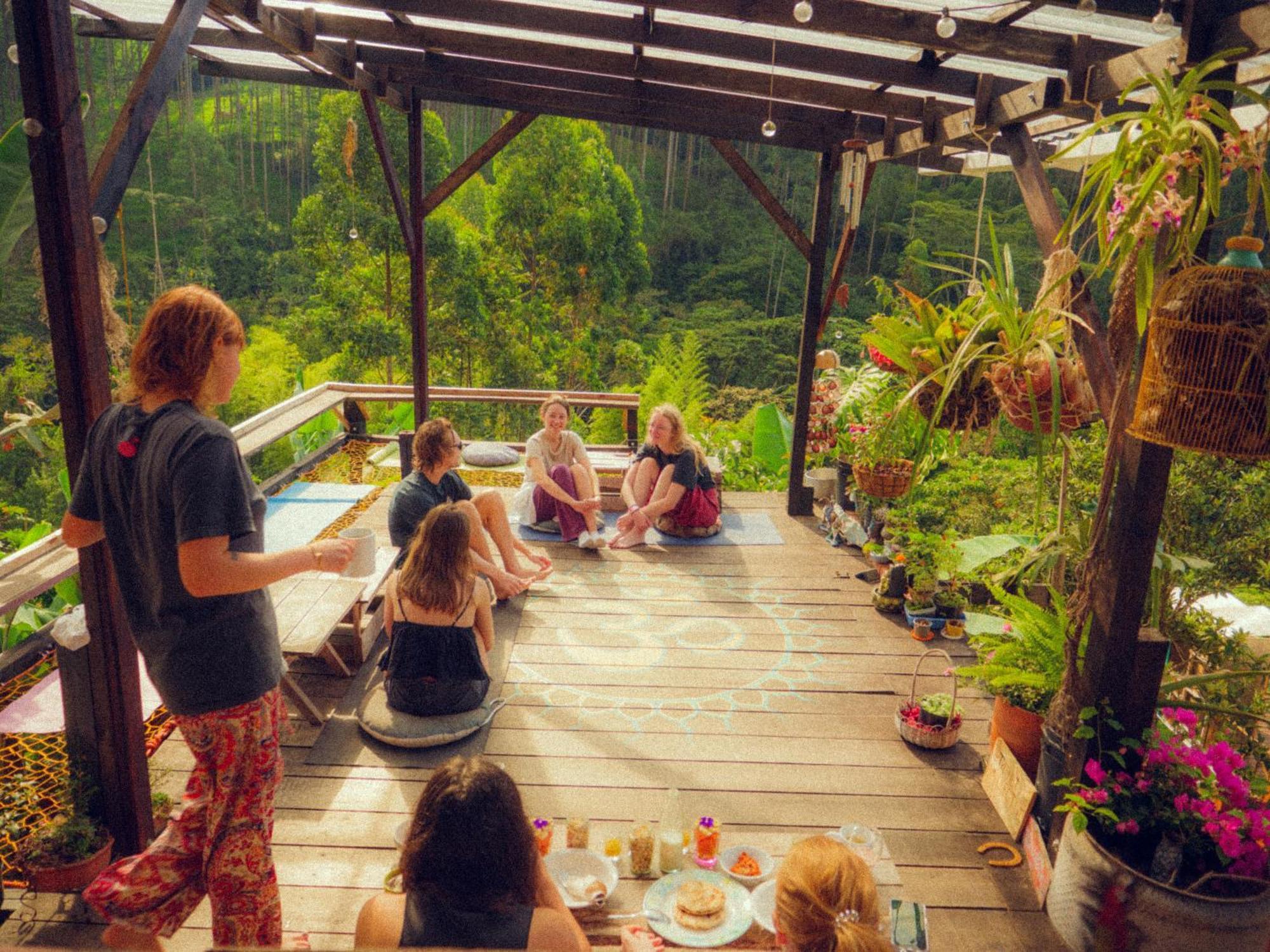 Creo Ecolodge Jardín Exteriör bild